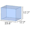 ADA 60-H(45) (32 GAL) Rimless Low-Iron Cube Garden Aquarium - Aqua Design Amano