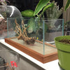 Aquarium Pedestal Serene Mini (17.7&quot; x 5.5&quot;) Mahogany Hardwood Aquarium Pedestal - ALA