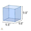 Rimless, Low-Iron Glass Aquarium HCC-10 (4.1 GAL) Rimless Low-Iron Aquarium - AquaTop