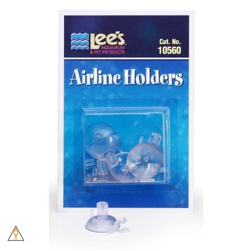 Airline holder with suction cups Suction Cup Airline/CO2 Holder - Lee's