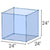 Rimless Aquarium Majestic (60 GAL) Rimless Glass Cube Aquarium - Mr. Aqua