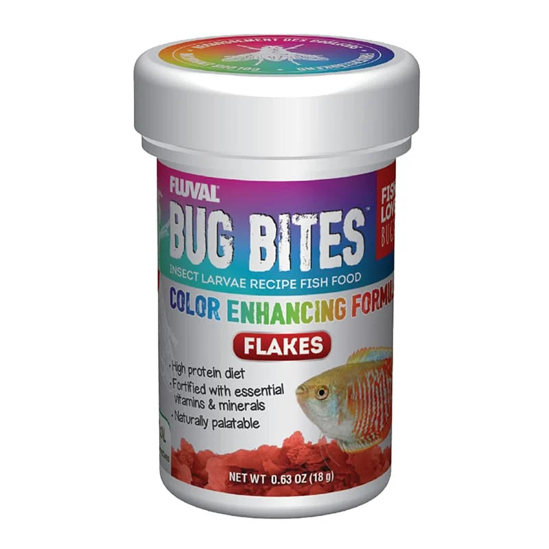 Bug Bites Color Enhancing Formula Flake - Fluval