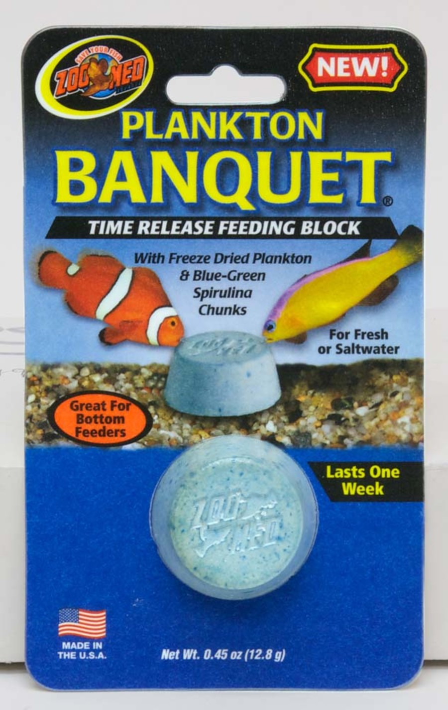Plankton Banquet Time Release Feeding Block - Zoo Med