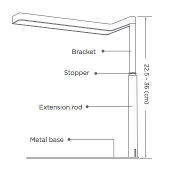Flat Nano LED Stand - ONF