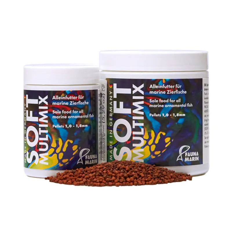 Soft Multimix Marine Fish Pellets - Fauna Marin