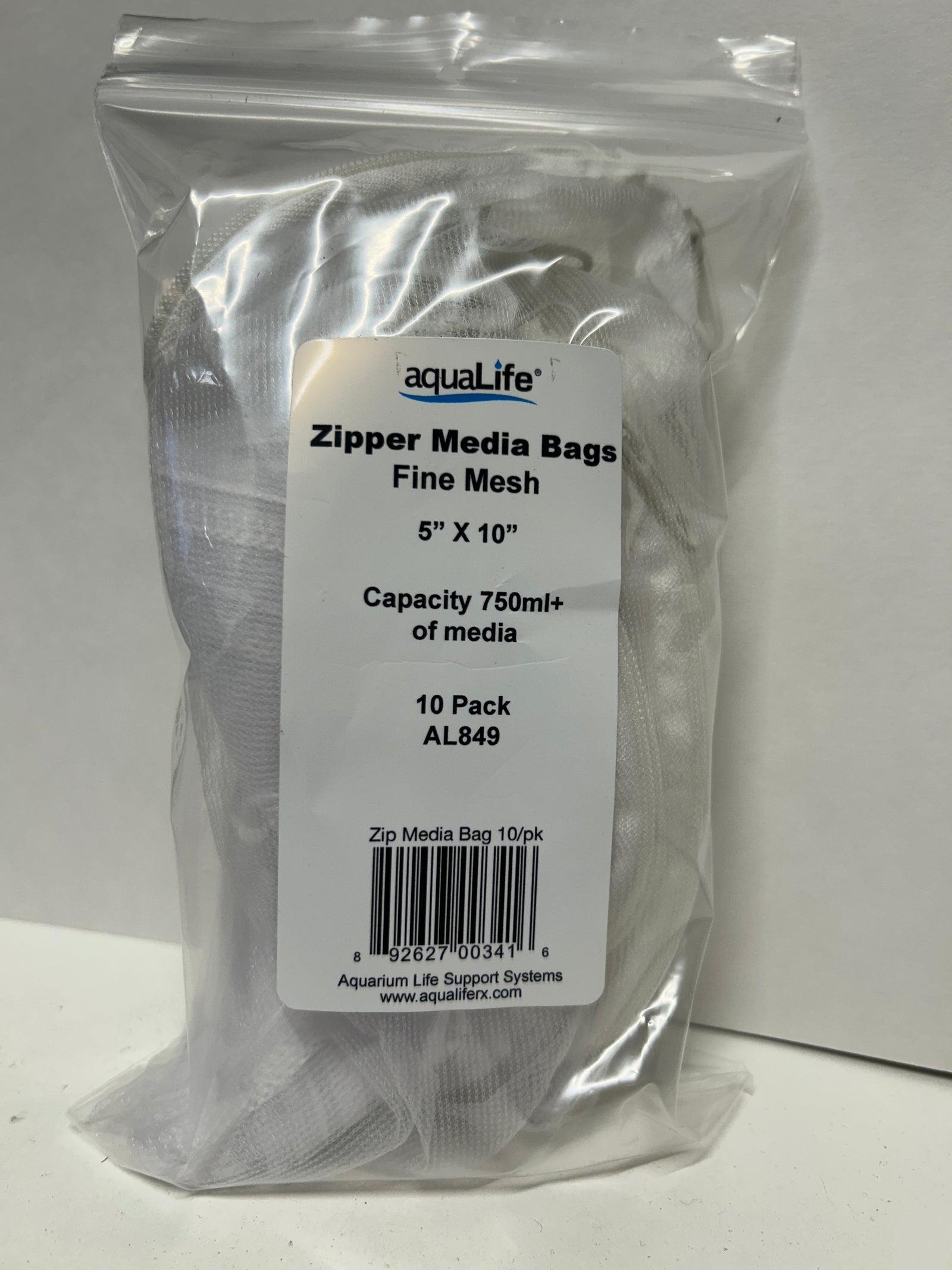 Zipper Media Bag - aquaLife