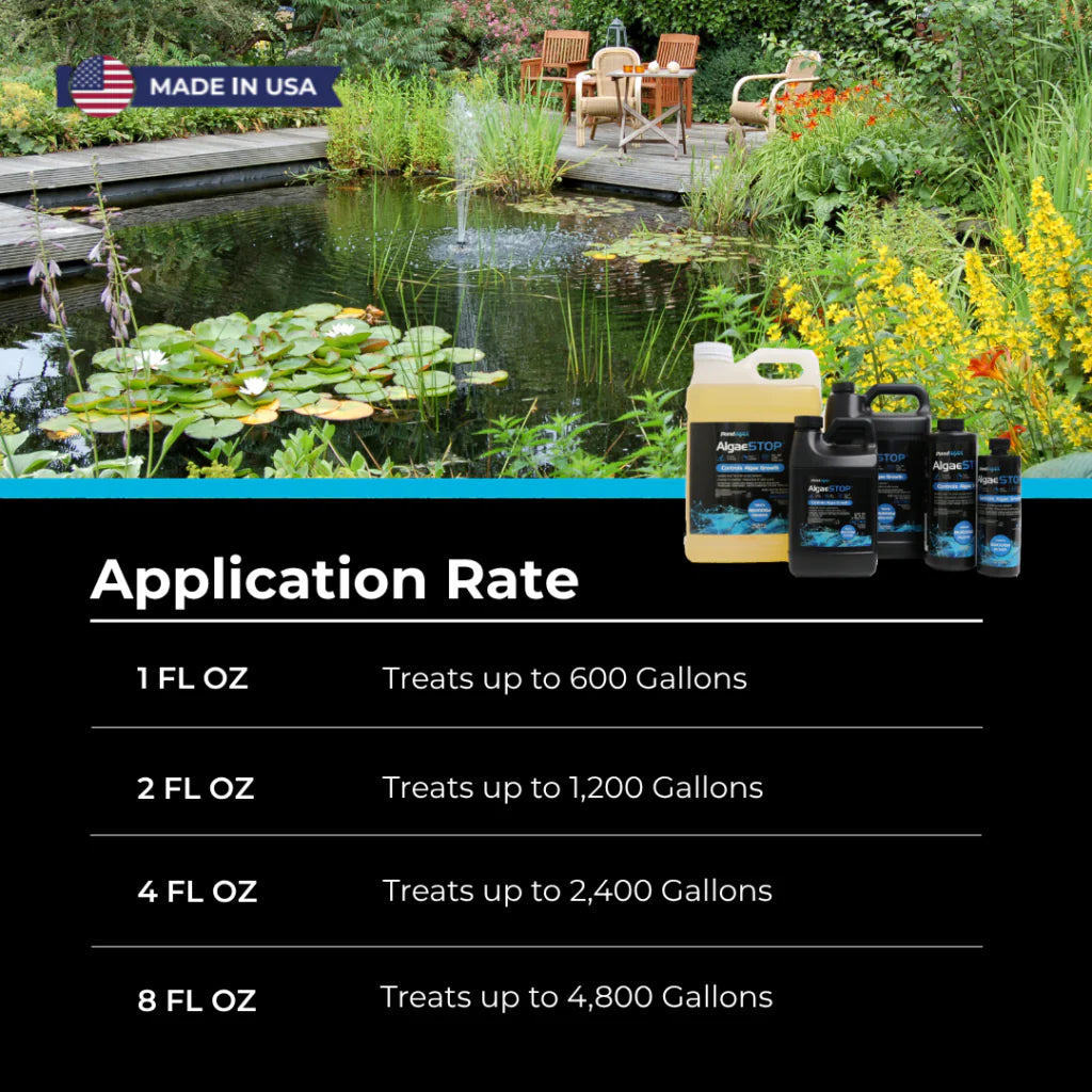 AlgaeSTOP Pond &amp; Fountain Algicide Treatment - PondMAX