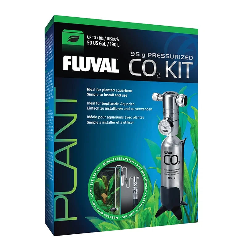 Disposable Cartridge Pressurized CO2 Kit - Fluval