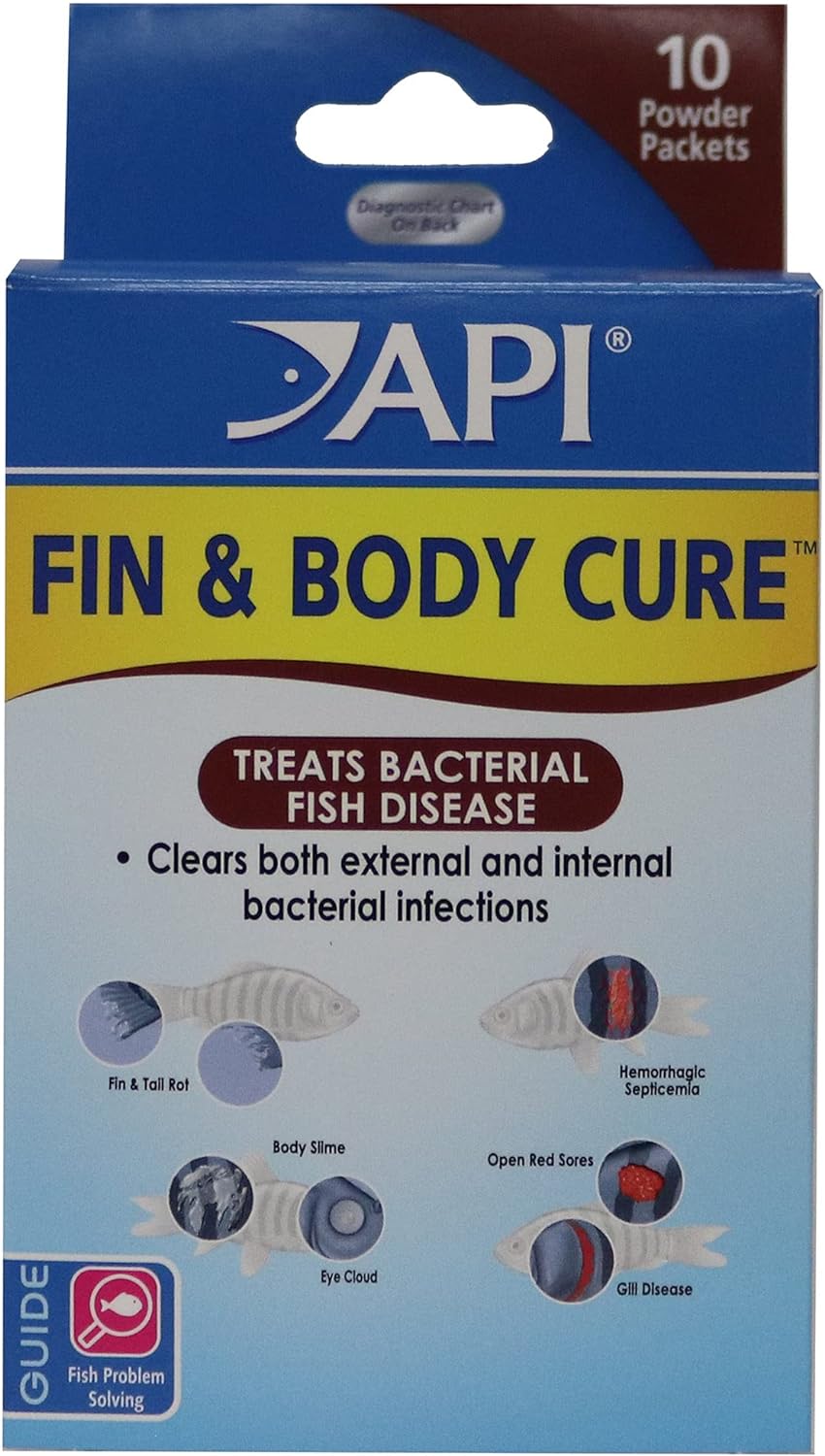 Fin & Body Cure Bacterial Treatment - API