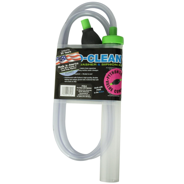 Pro-Clean Gravel Cleaner w/ Squeeze Bulb - Python