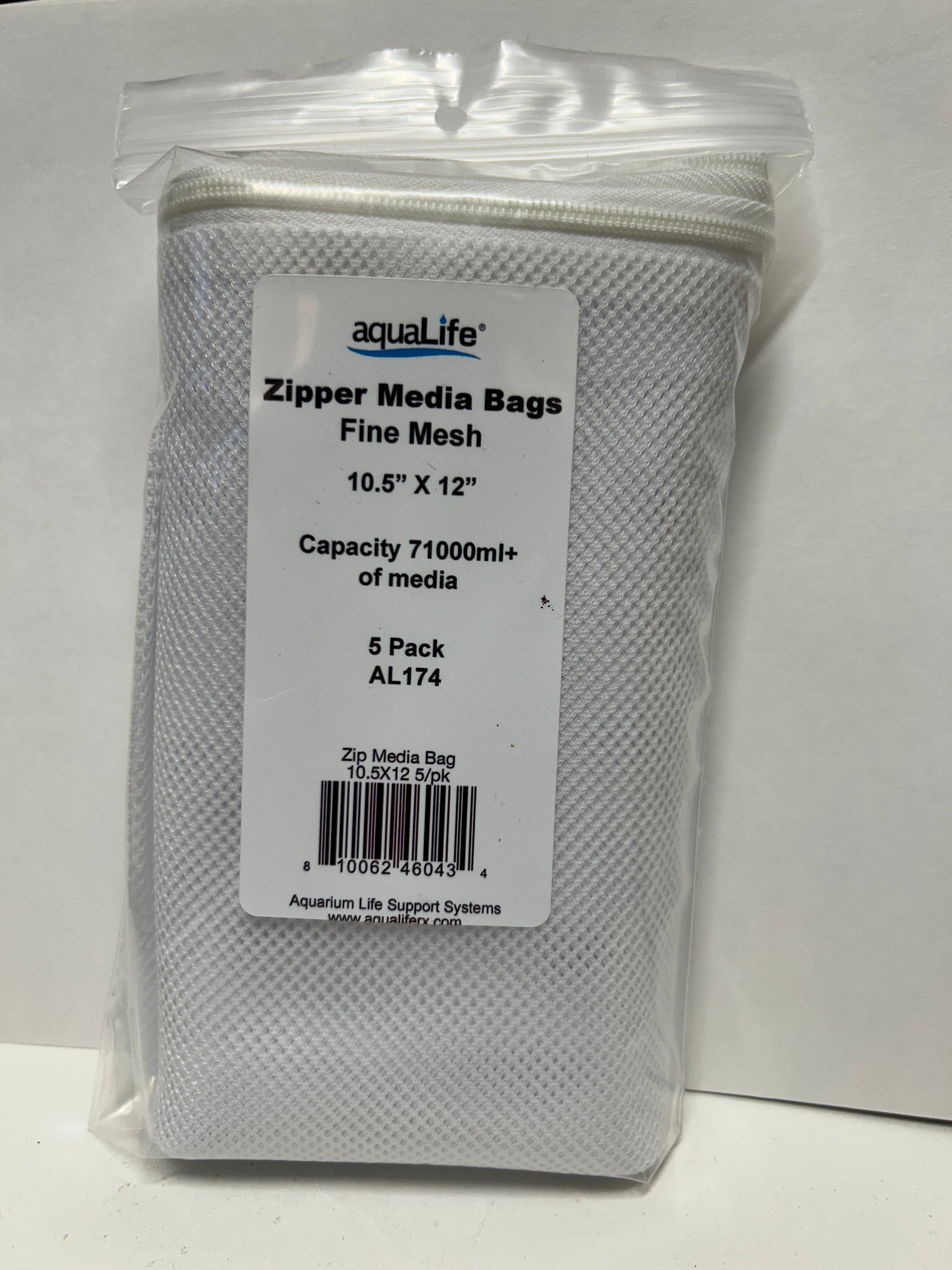 Zipper Media Bag - aquaLife