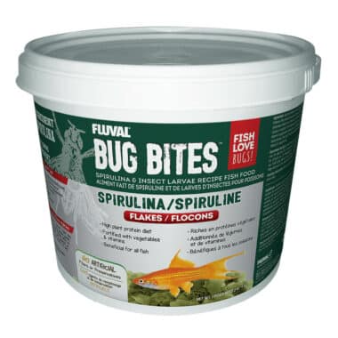 Bug Bites Spirulina Formula Flakes - Fluval