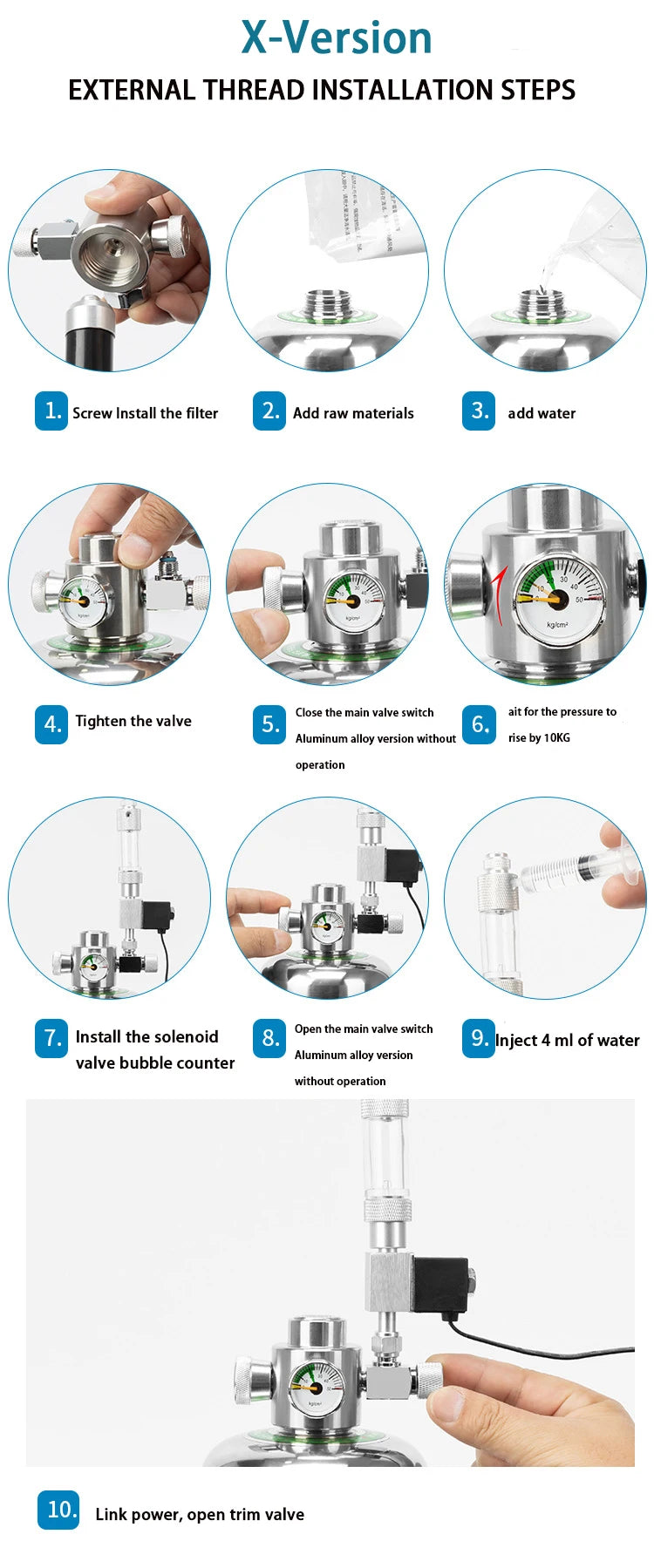 CO2 Reactor Pressurized Injection System - ALA