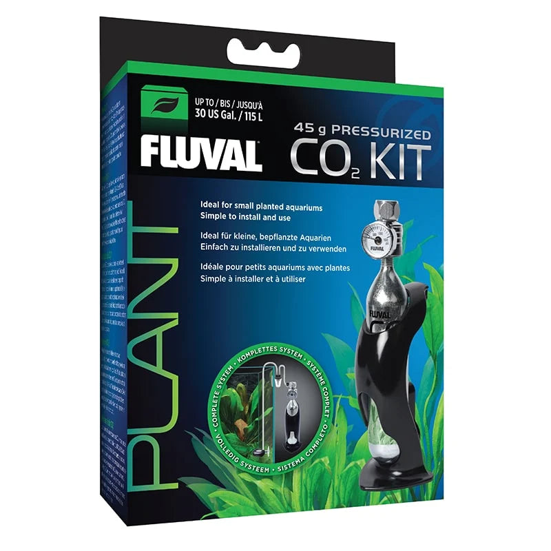 Disposable Cartridge Pressurized CO2 Kit - Fluval