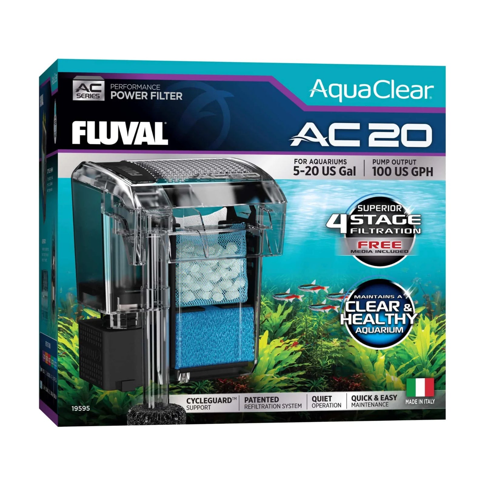 AquaClear Gen 2 HOB Power Filter - Fluval