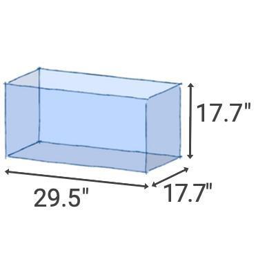 UNS 75P Ultra Clear Rimless Aquarium (36 GAL) - Ultum Nature Systems