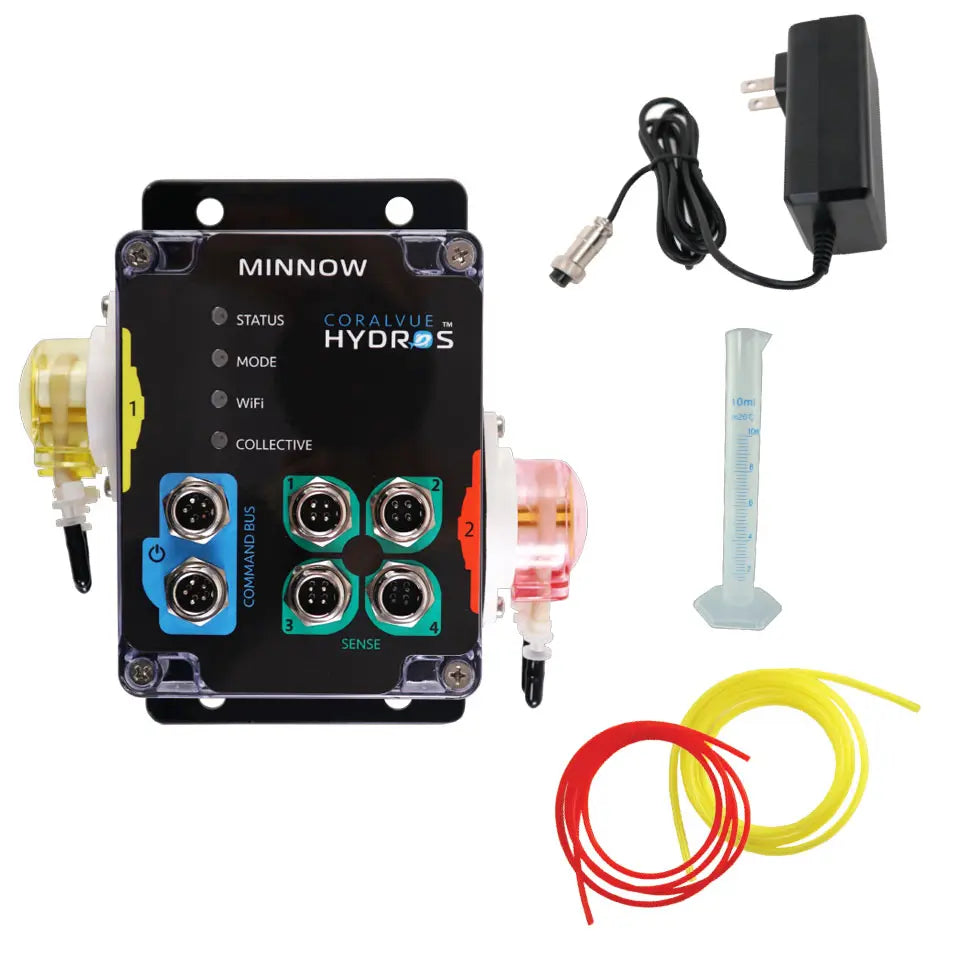 HYDROS Minnow Twin Micro Dosing Pump &amp; Controller