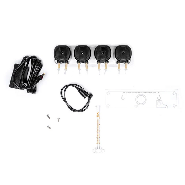 Chihiros Dosing Pump 4ポンプ 淡水/海水用 フルセット Chihiros - Dosing Pump - 4 heads | Aquasabi - Aquascaping Shop