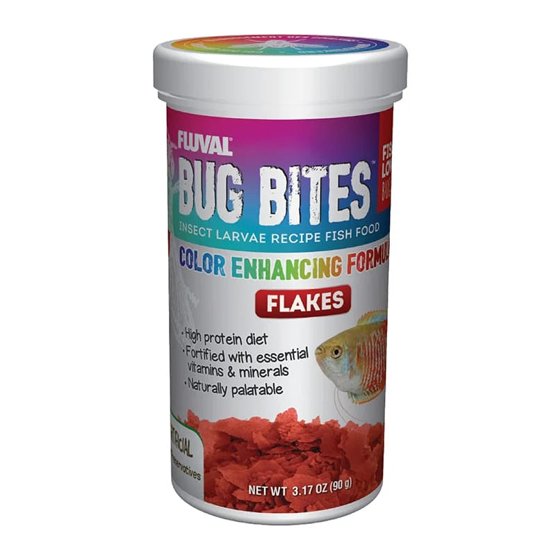 Bug Bites Color Enhancing Formula Flake - Fluval