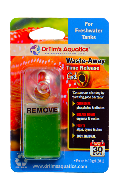 Waste-Away Natural Aquarium Bacteria Gel, Freshwater - Dr. Tim&#39;s