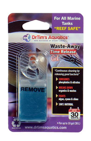 Waste-Away Natural Aquarium Bacteria Gel, Saltwater - Dr. Tim&#39;s