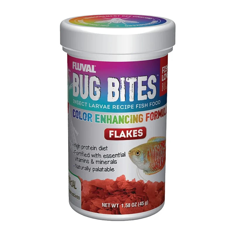 Bug Bites Color Enhancing Formula Flake - Fluval