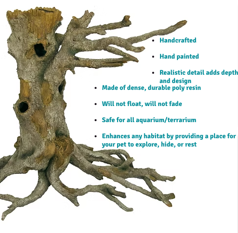 Witch Tree Wecorama Aquarama Driftwood - WECO