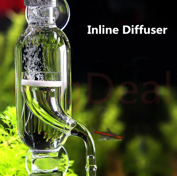 Glass In-Line CO2 Diffuser - ALA