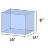 ADA 90-P (48 GAL) Rimless Low-Iron Cube Garden Aquarium - Aqua Design Amano