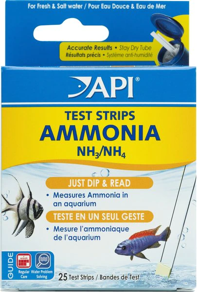 Ammonia Test Strips - API