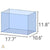Rimless, Low-Iron Glass Aquarium 45-P (9.6 GAL) ADA Rimless Low-Iron Cube Garden Aquarium - Aqua Design Amano