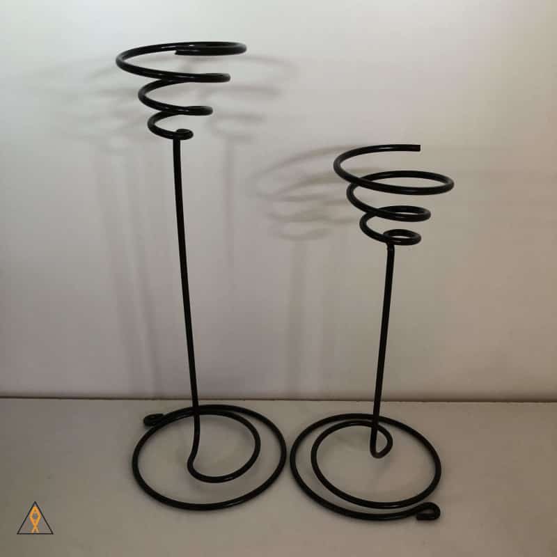 air plant metal stand Spiral Air Plant Stand