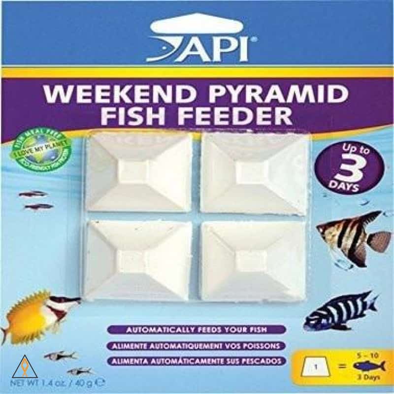 Weekend Pyramid Fish Feeder - API | Aqua Lab Aquaria