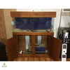 Traditional acrylic aquarium with wood stand and hood - $800 Cash Only