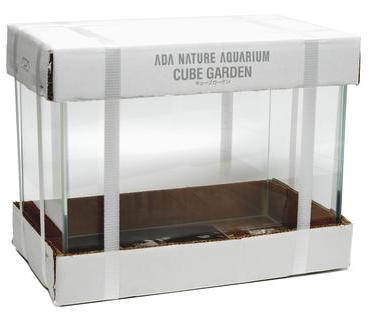 ADA 60-F (8.6 GAL) Rimless Low-Iron Cube Garden Aquarium