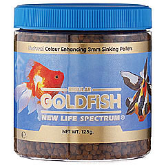 Fish Food Goldfish and Koi Formula 3mm Sinking Pellets - New Life Spectrum