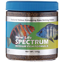 Fish Food Medium Fish Formula 2mm Sinking Pellets - New Life Spectrum