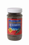 Freshwater Fish Food 0.5 oz (14 g) Freeze Dried Bloodworms - San Francisco Bay Brand