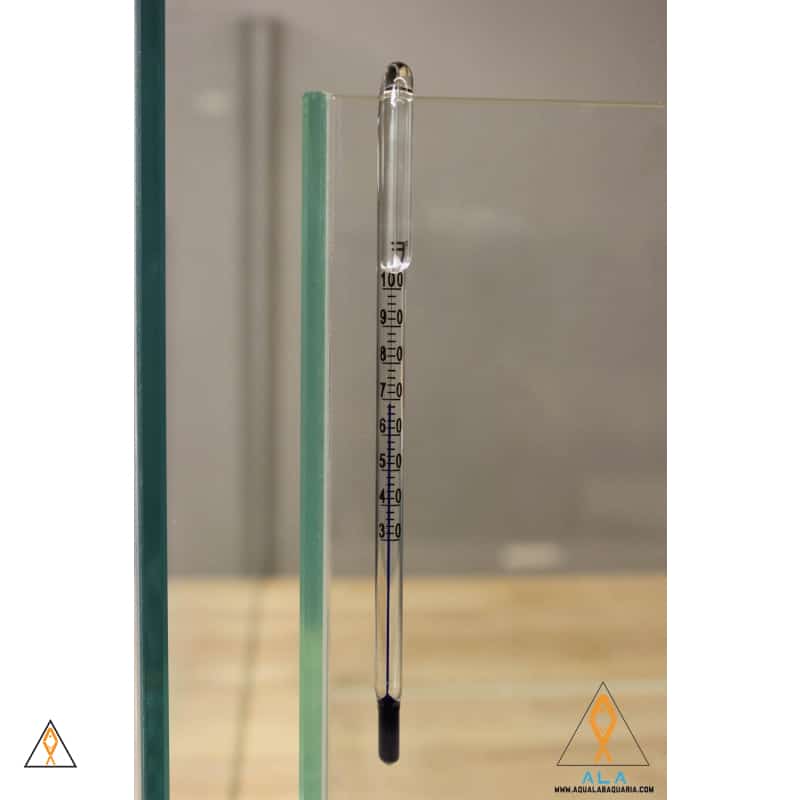 stad Tot Mogelijk Glass Hang-On Thermometer, Fahrenheit - Hydra Aquatics