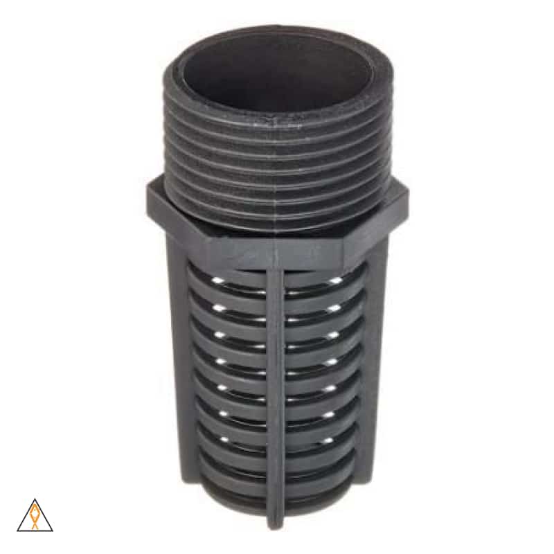 Intake Screen 1'' MPT PVC Intake Screen - Lifeguard Aquatics