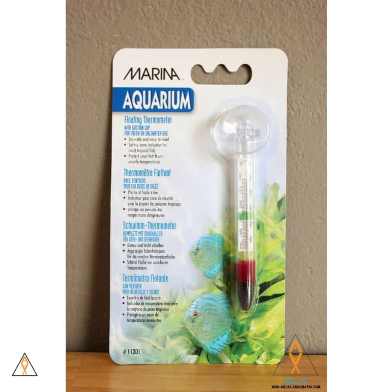 Glass Thermometer Floating Aquarium Thermometer - Marina