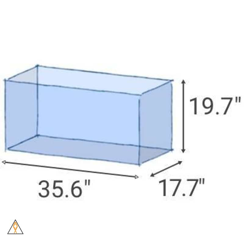 Mr. Aqua Aquarium Placement Mat 7.5-Gallon