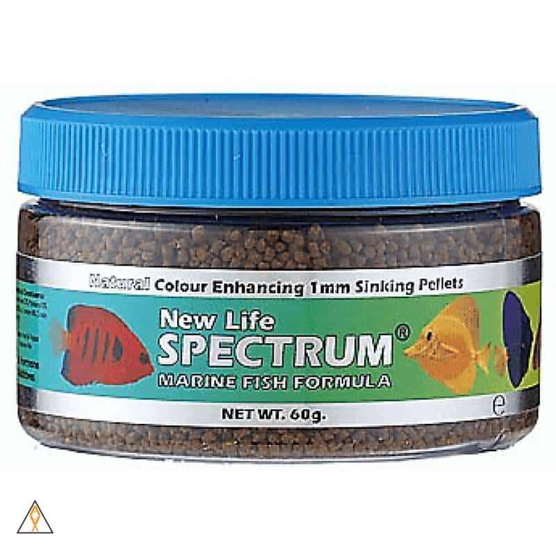 Fish Food Marine Fish Formula 1mm Sinking Pellets - New Life Spectrum