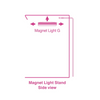 Magnet Light LED Stand - DOOA