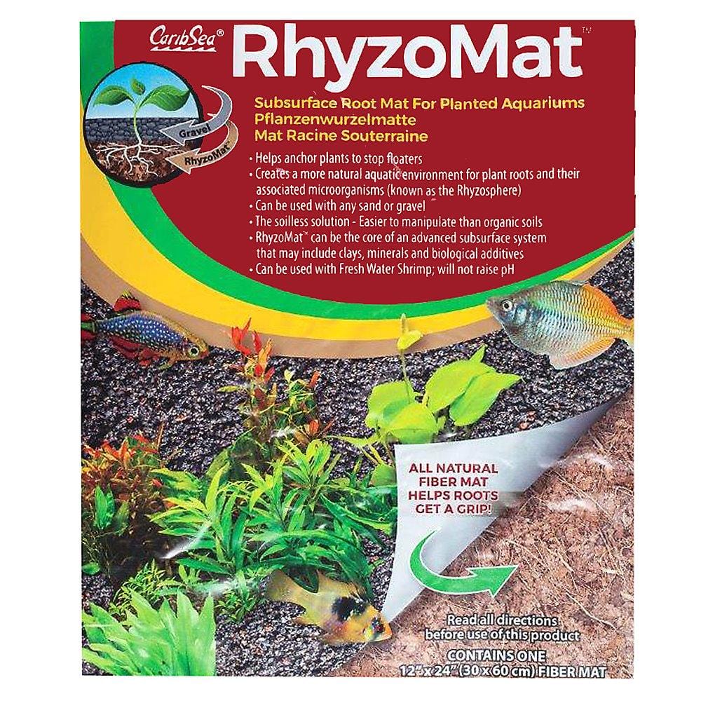 Y Rot Mat Home / Products / RhyzoMat Freshwater Substrate Root Mat - CaribSea