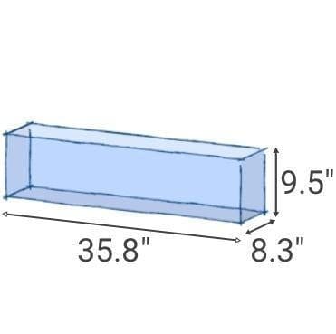 Serene (12 GAL) Rimless Glass Aquarium - Mr. Aqua