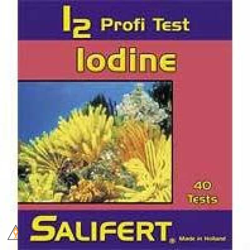 Iodine Aquarium Test Kit - Salifert