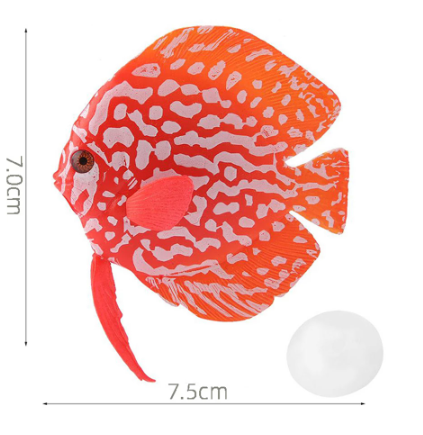 fake fish and poles Artificial Fish Decoy