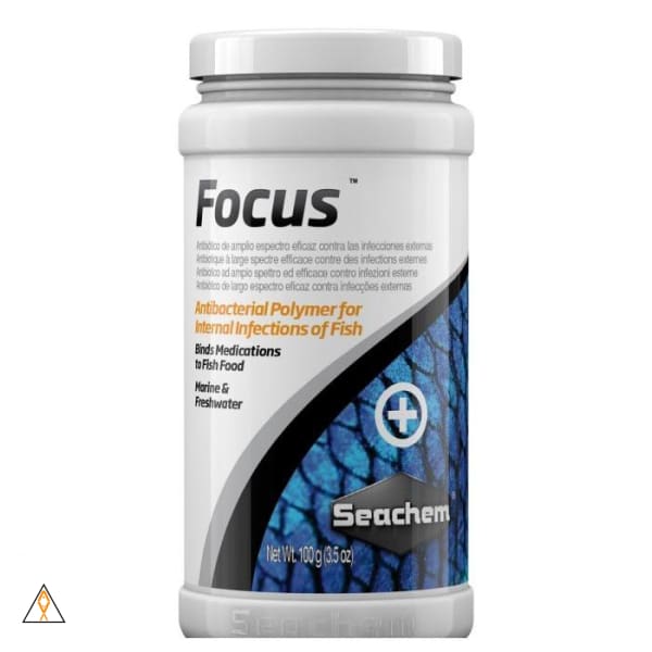 100g (3.5oz) Focus Antibacterial Fish Treatment - Seachem