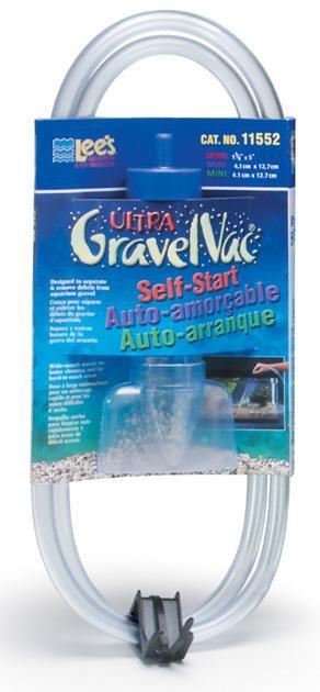 Substrate Siphon Vacuum Tube 5&quot; Mini Aquatic Ultra GravelVac Wide Nozzle - Lee&#39;s Aquatics